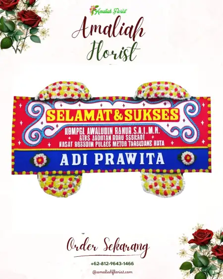 Papan Bunga Ucapan Selamat Ujung Kulon